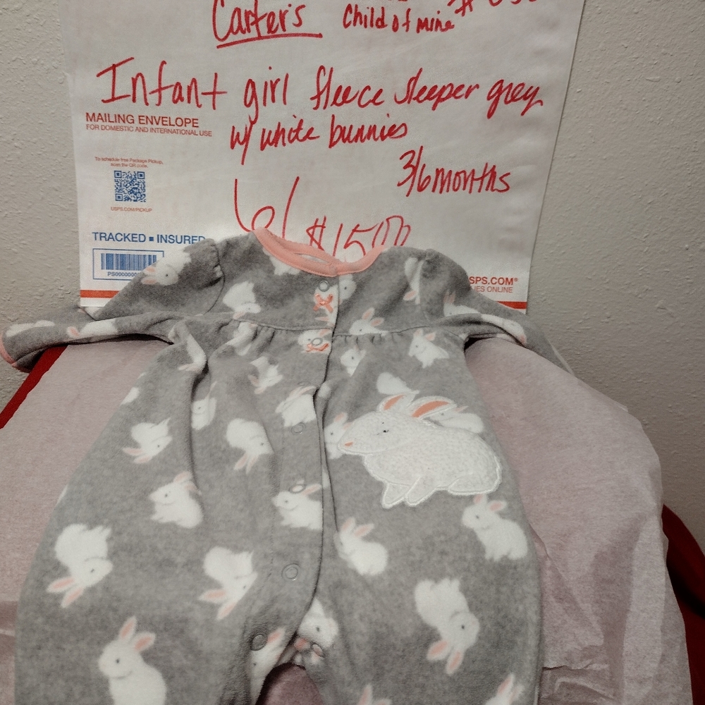 6/$15 Infant sleeper.     6/$15